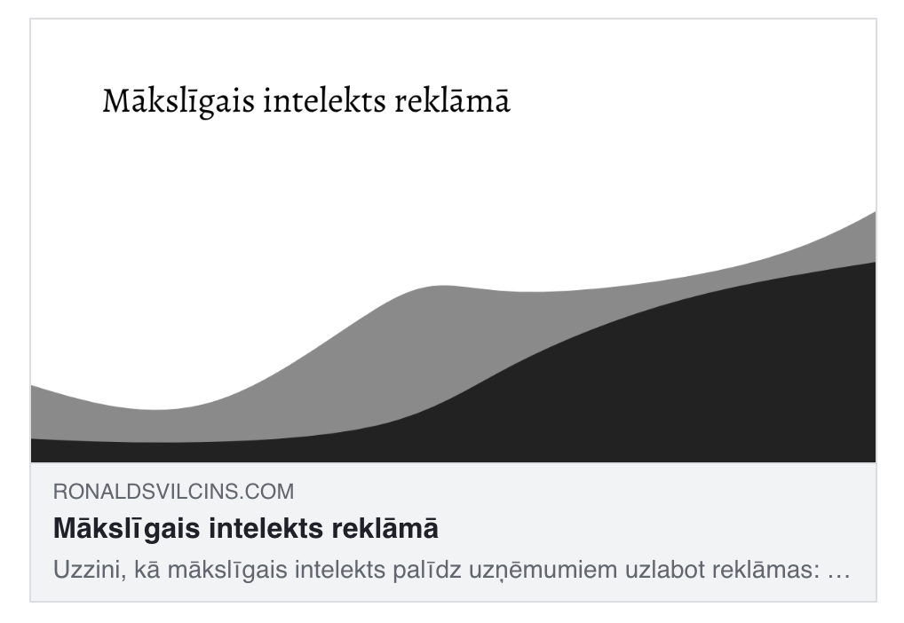 Open Graph attēls no Facebook